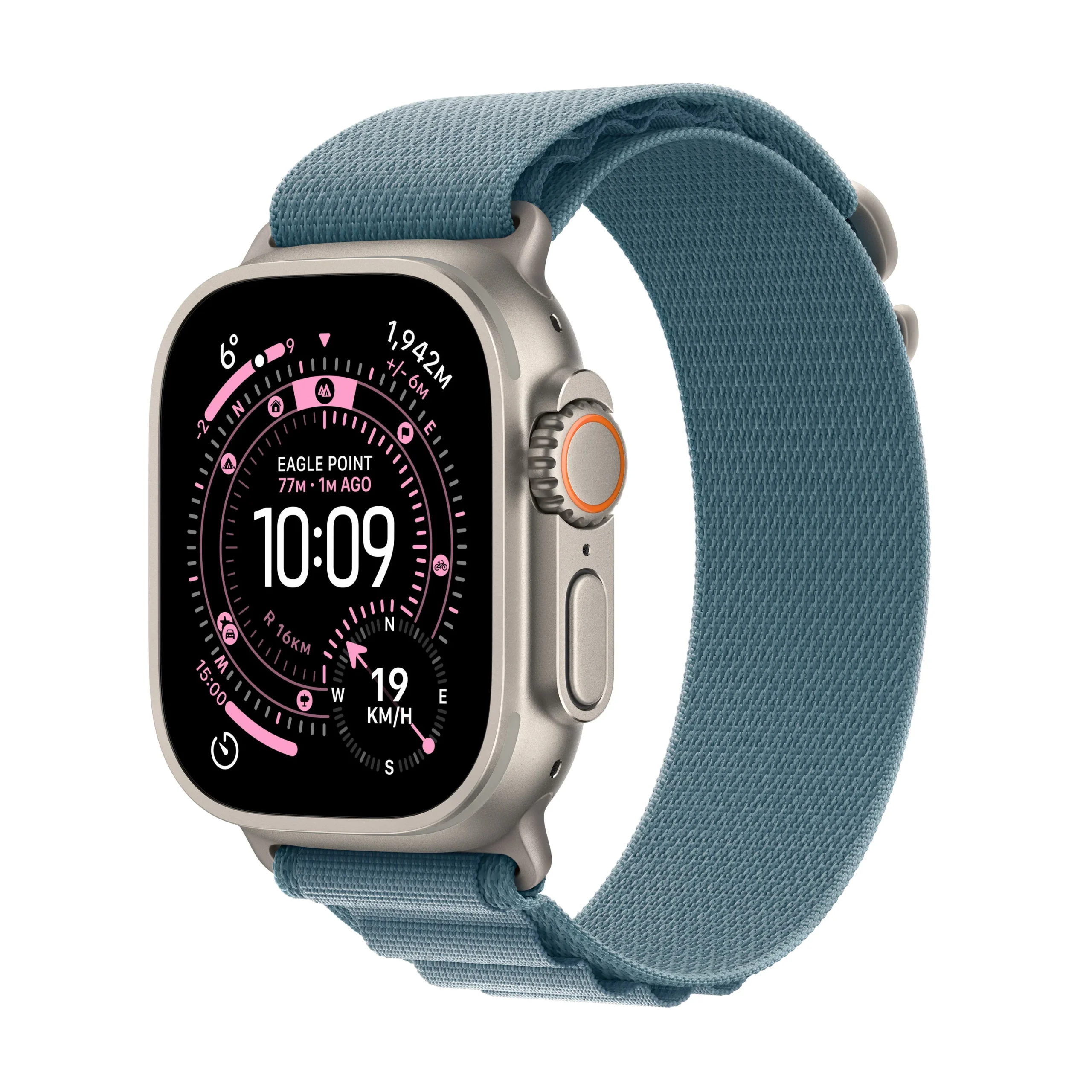 Apple 2025 Apple Watch Ultra 3 Alpine Loop – Titanium – 49mm – GPS + Cellular