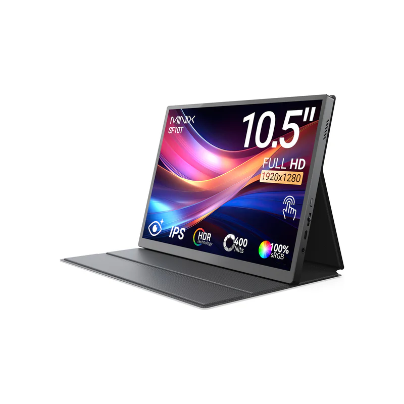minix-sf10t-105-srgb-portable-monitor-dual-usb-c MINIX SF10T 10.5" sRGB Portable Monitor Dual USB-C - Image 1