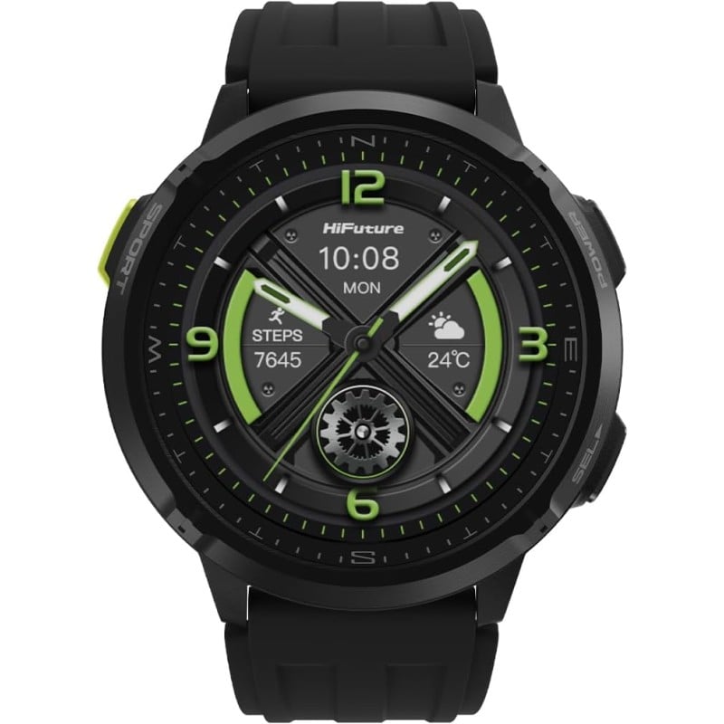 hifuture-adventure-gps-smartwatch-with-amoled-compass-mix3-black HiFuture Adventure GPS SmartWatch with AMOLED & Compass MIX3 Black - Image 1