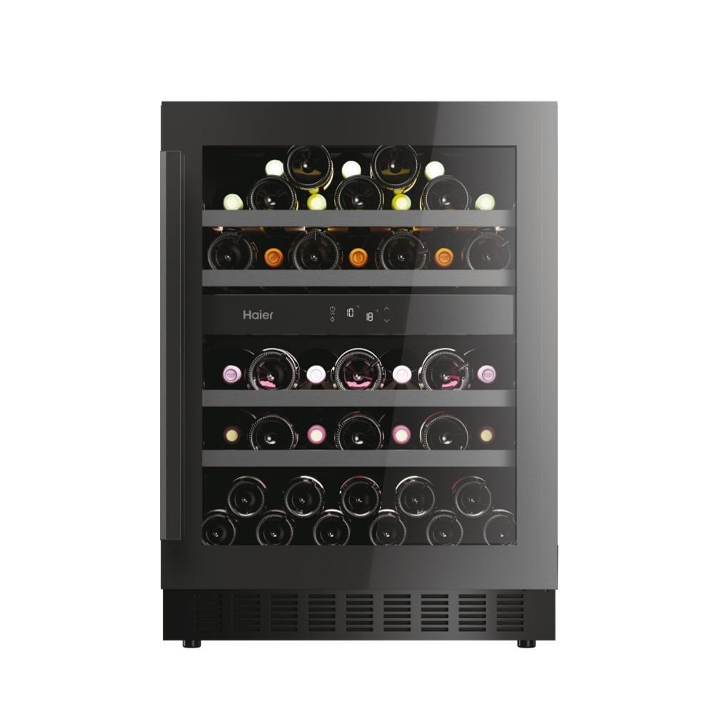 HAKWBD60 HAIER Integrated, Wine Cabinet, Wooden Shelving, H82-85 x W60cm, 47 Bottles - Image 1