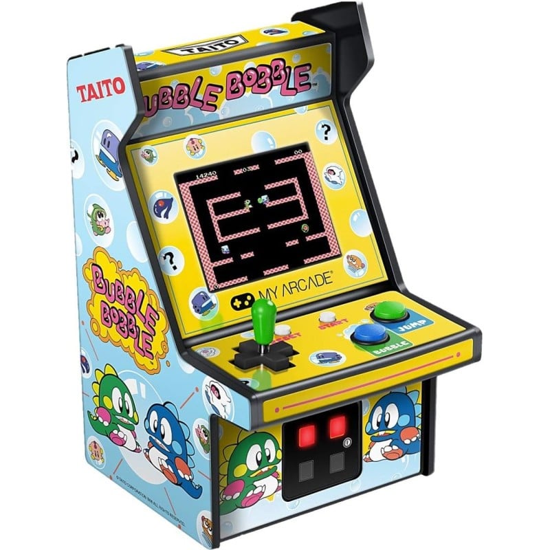 my-arcade-micro-player-bubble-bobble My Arcade MICRO PLAYER BUBBLE BOBBLE - Image 1