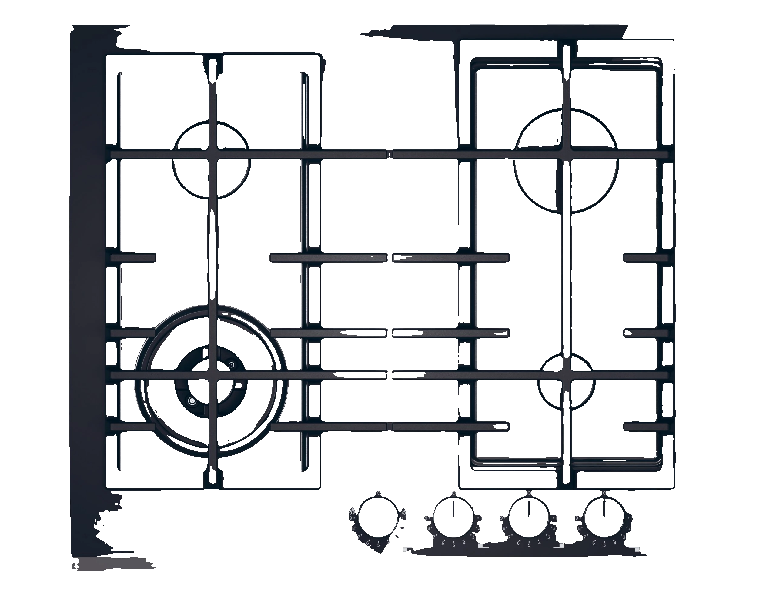 Haier Gas on Glass Series 4 HAVG6BF4TBPB